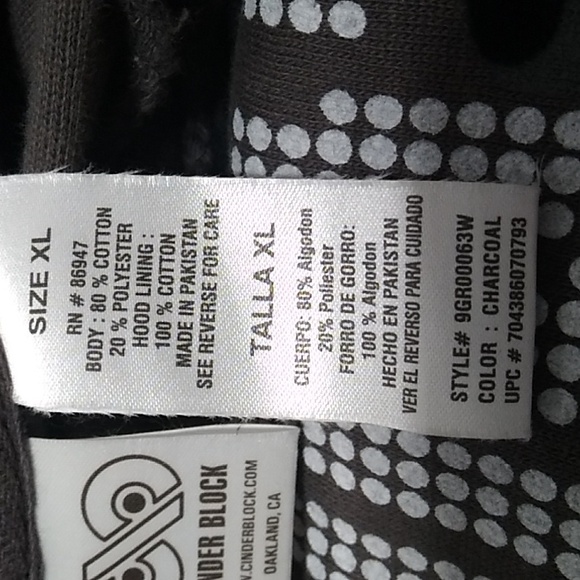 SALE! Greenday Cinder Block 2000 Vintage Unisex Hoodie Hardly Worn Sz.XL - Picture 11 of 14